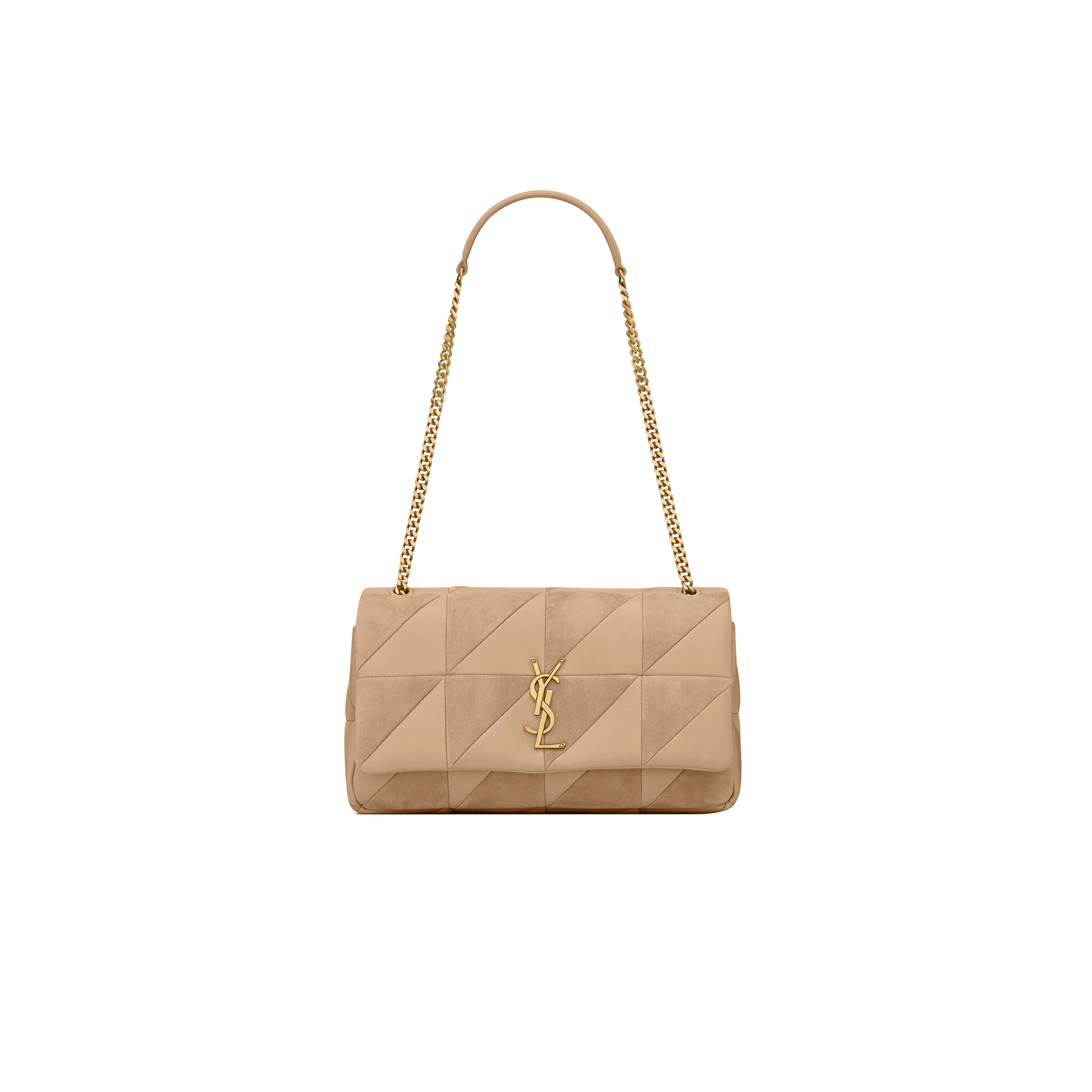 YSL JAMIE MEDIUM IN SUEDE AND LAMBSKIN 515821COPP72646 (25*15*7.5cm)